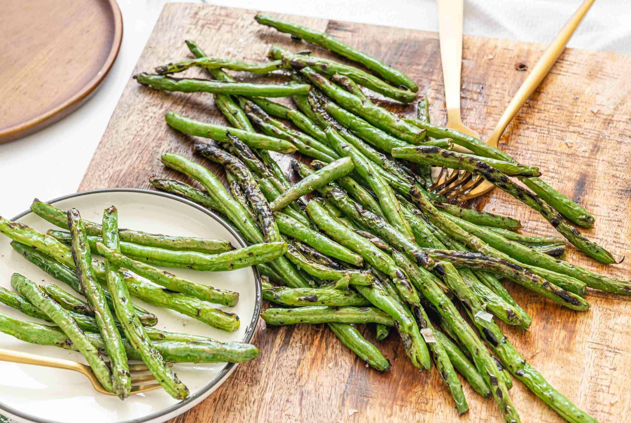 Heybeans Best Grilled Green Beans - Hey Recipe