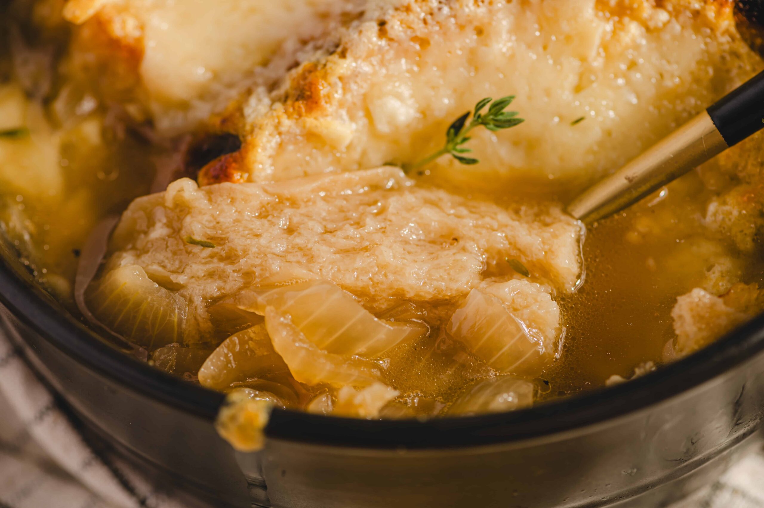 Creamy chicken and onion casserole with melted cheese, flavorful herbs, and a golden crust, perfect for comfort food lovers. Ideal for quick and easy dinner recipes, showcasing rich textures and savory taste.