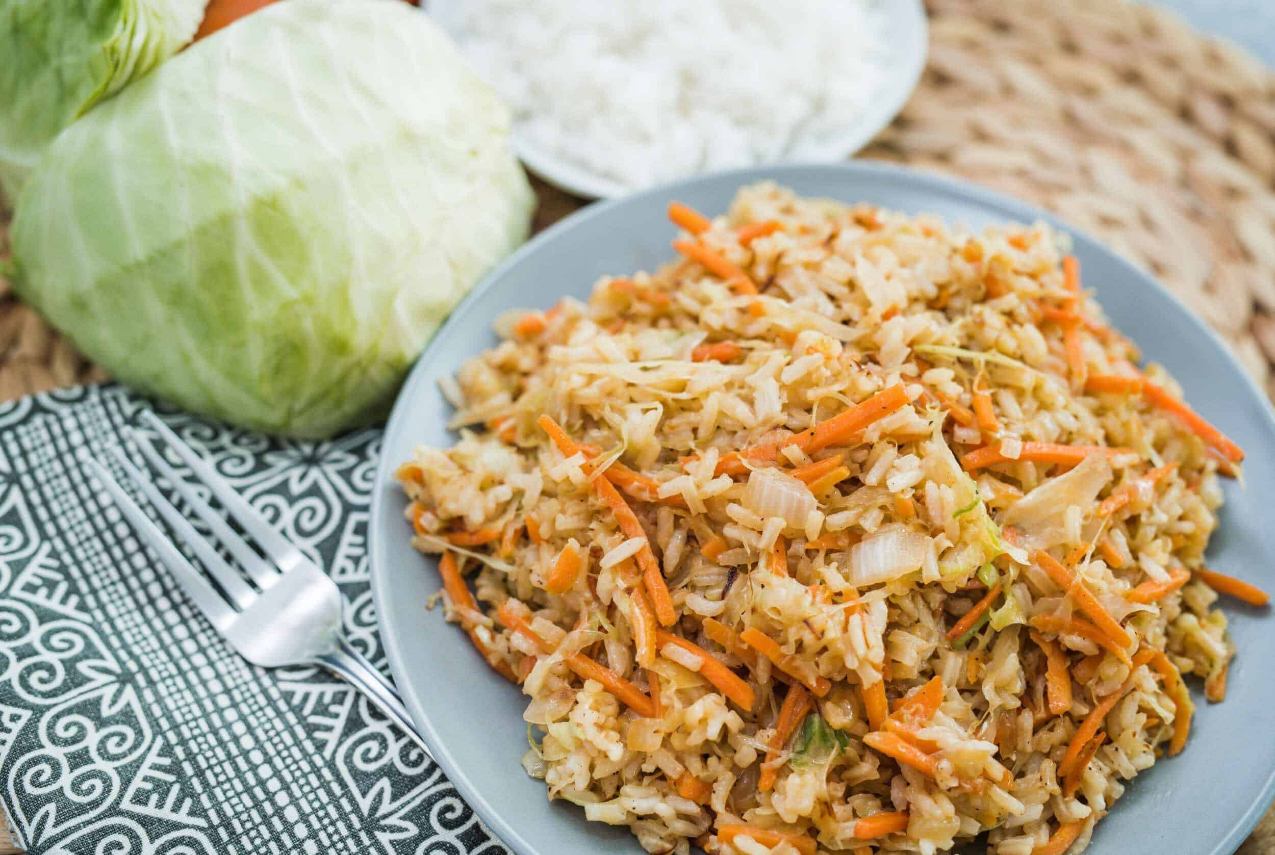 Cabbage Fried Rice - Hey Recipe