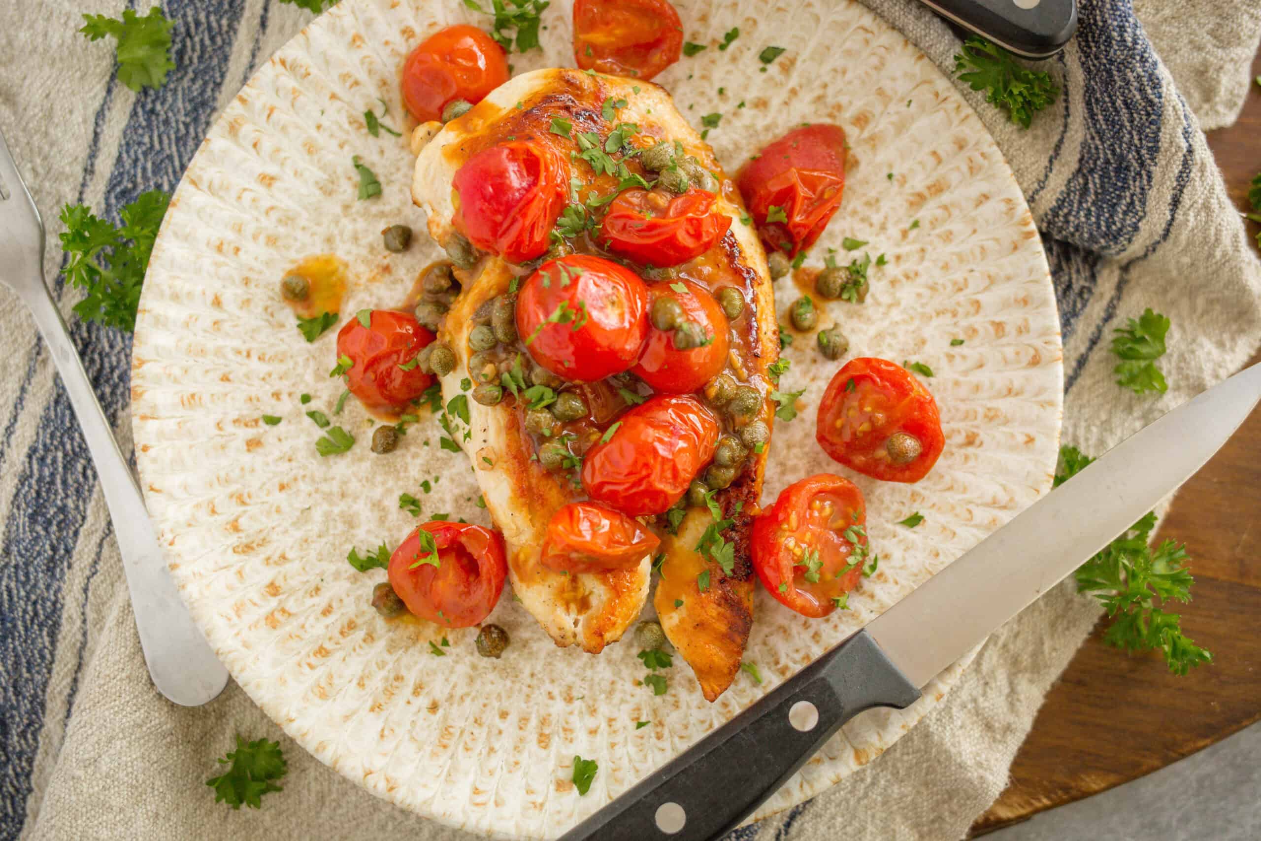 Caper Chicken - Hey Recipe