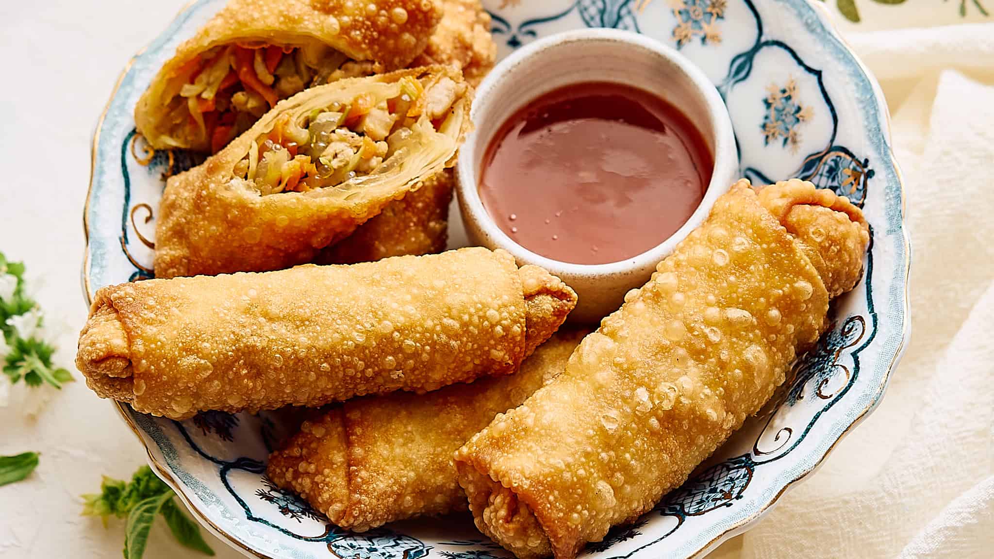 Crispy Spring Rolls - Hey Recipe
