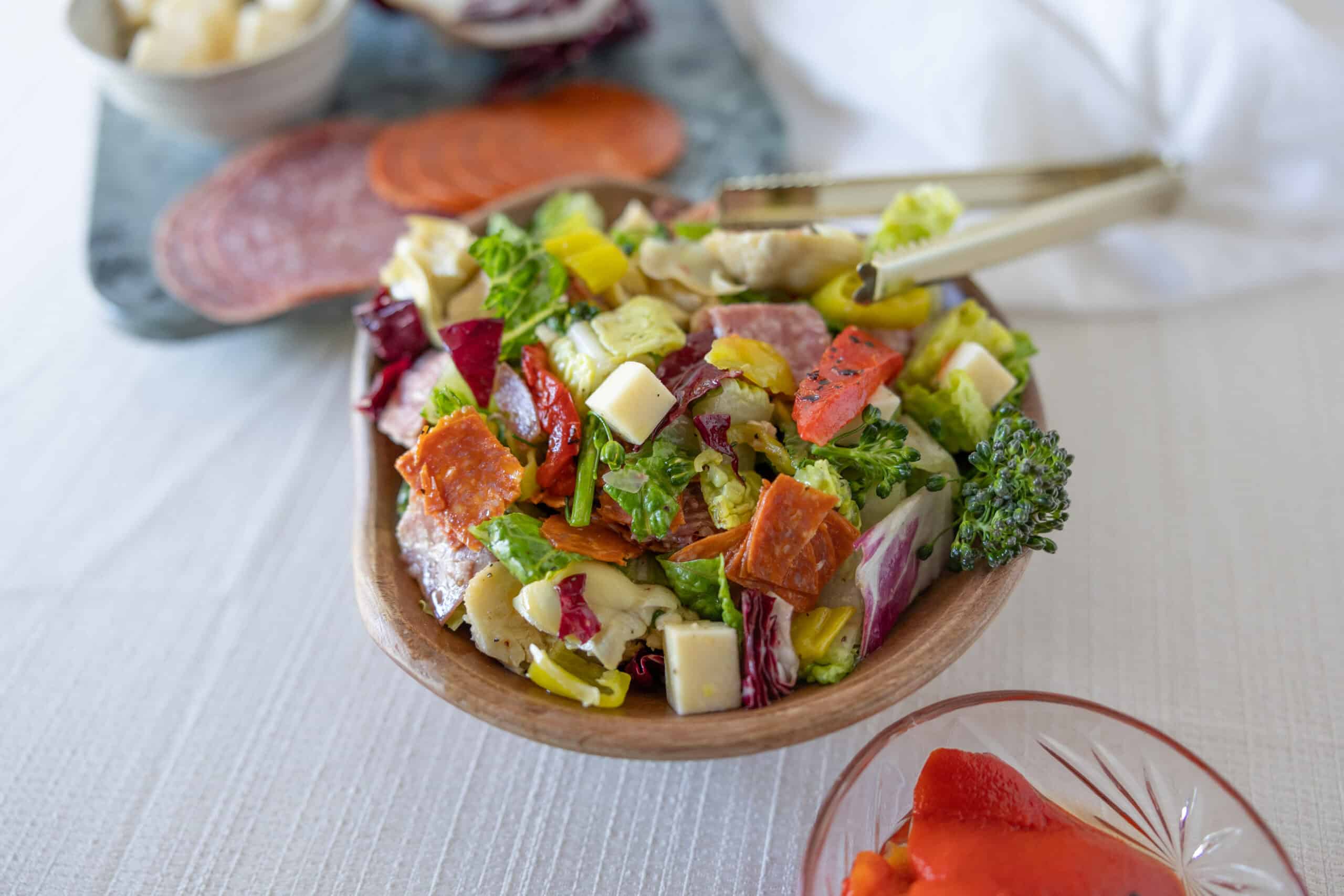 Fresh Italian Chopped Salad - Hey Recipe