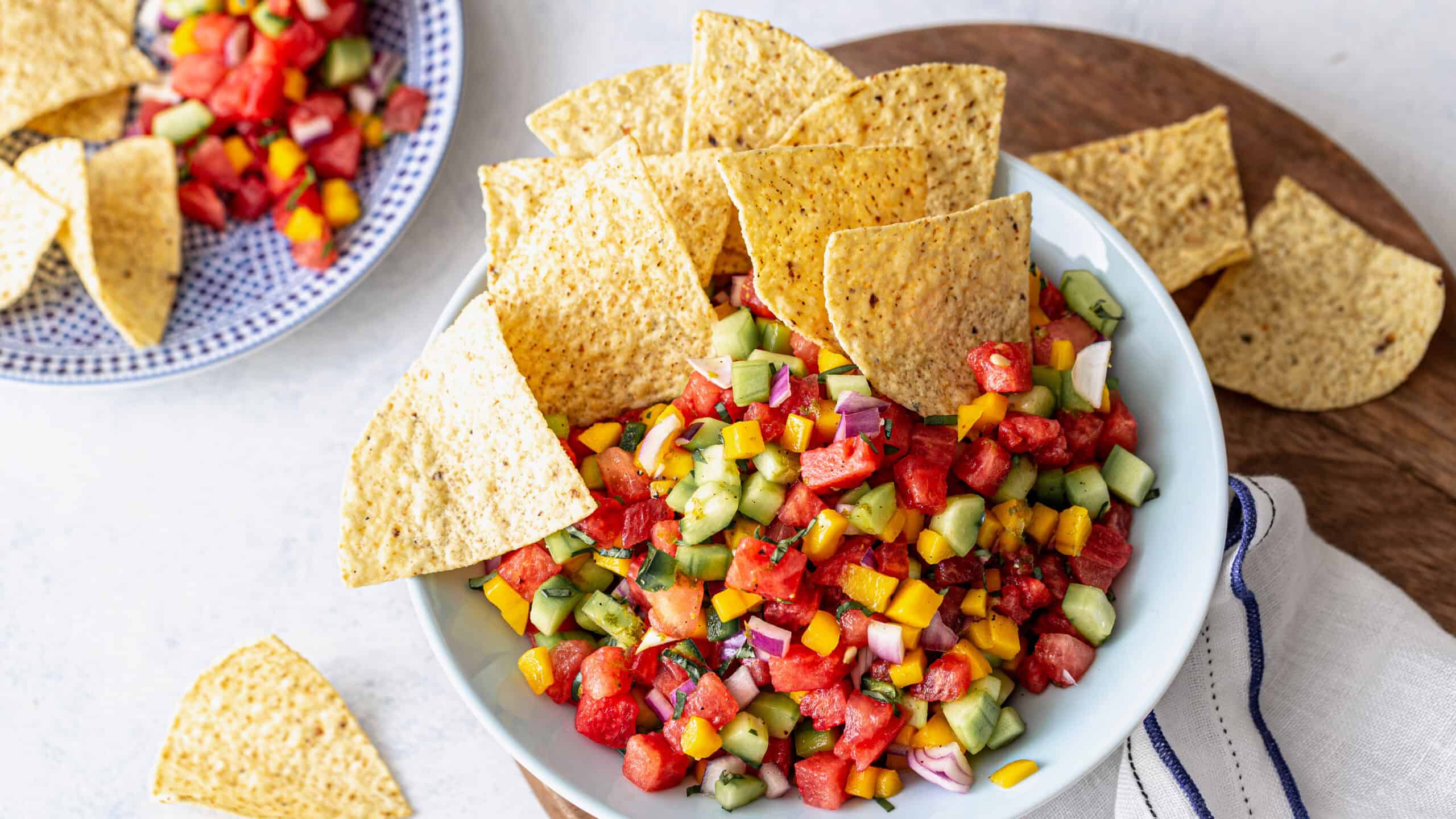 Fresh Watermelon Salsa - Hey Recipe