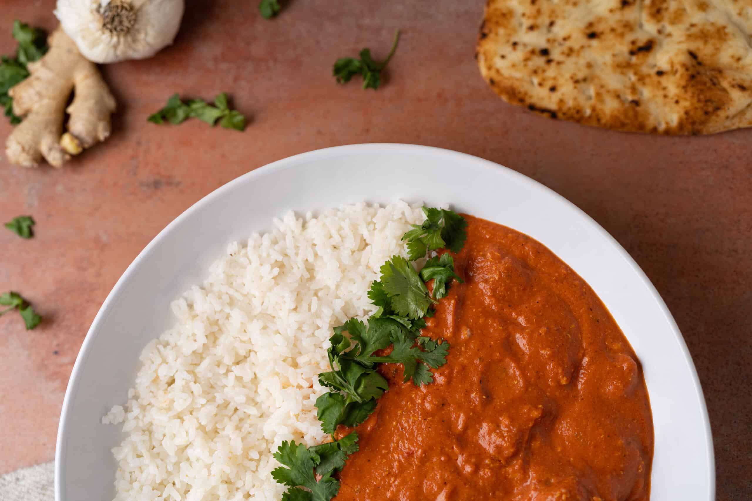 Indian Butter Chicken & Rice - Hey Recipe