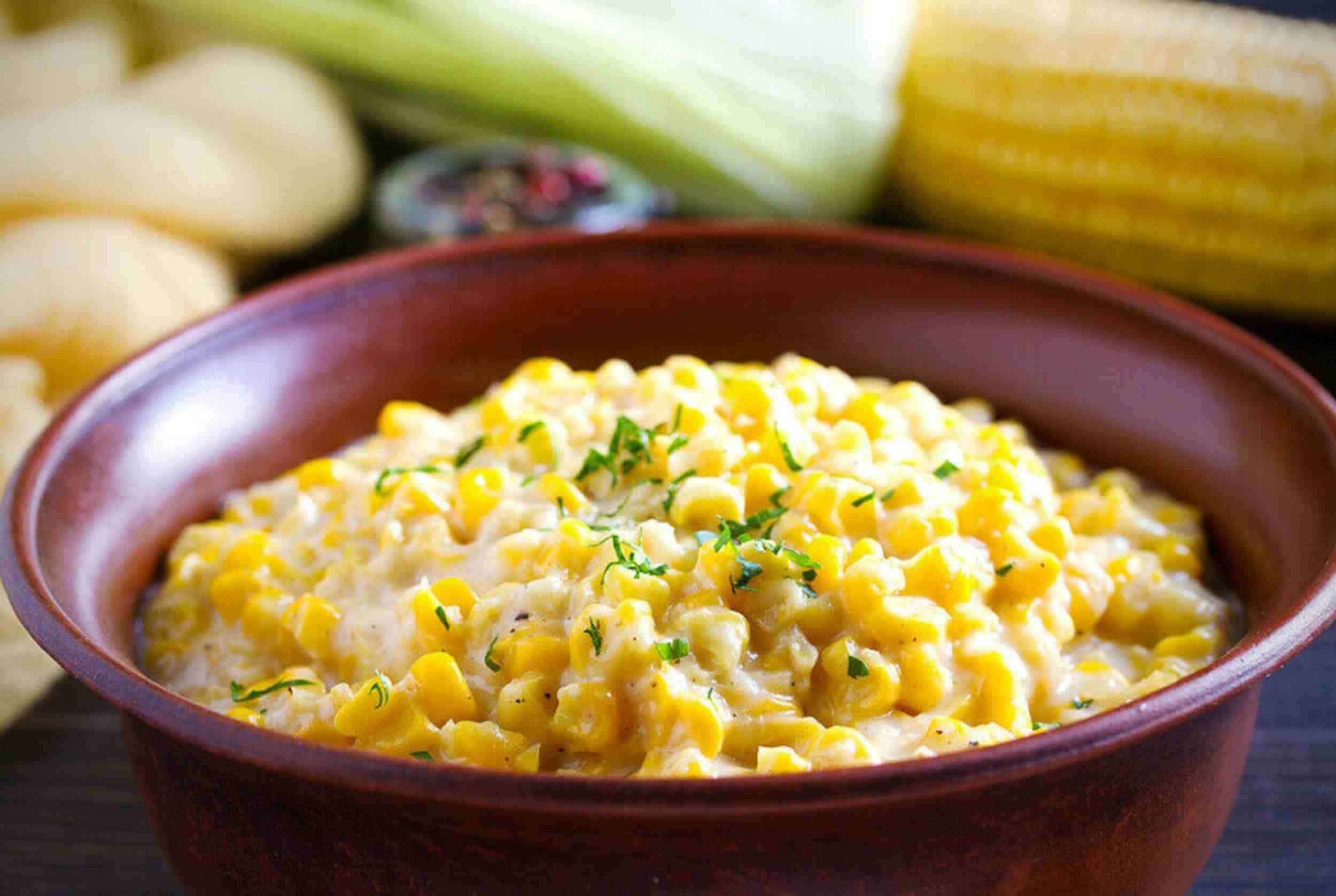 Slow Cooker Creamed Corn - Hey Recipe