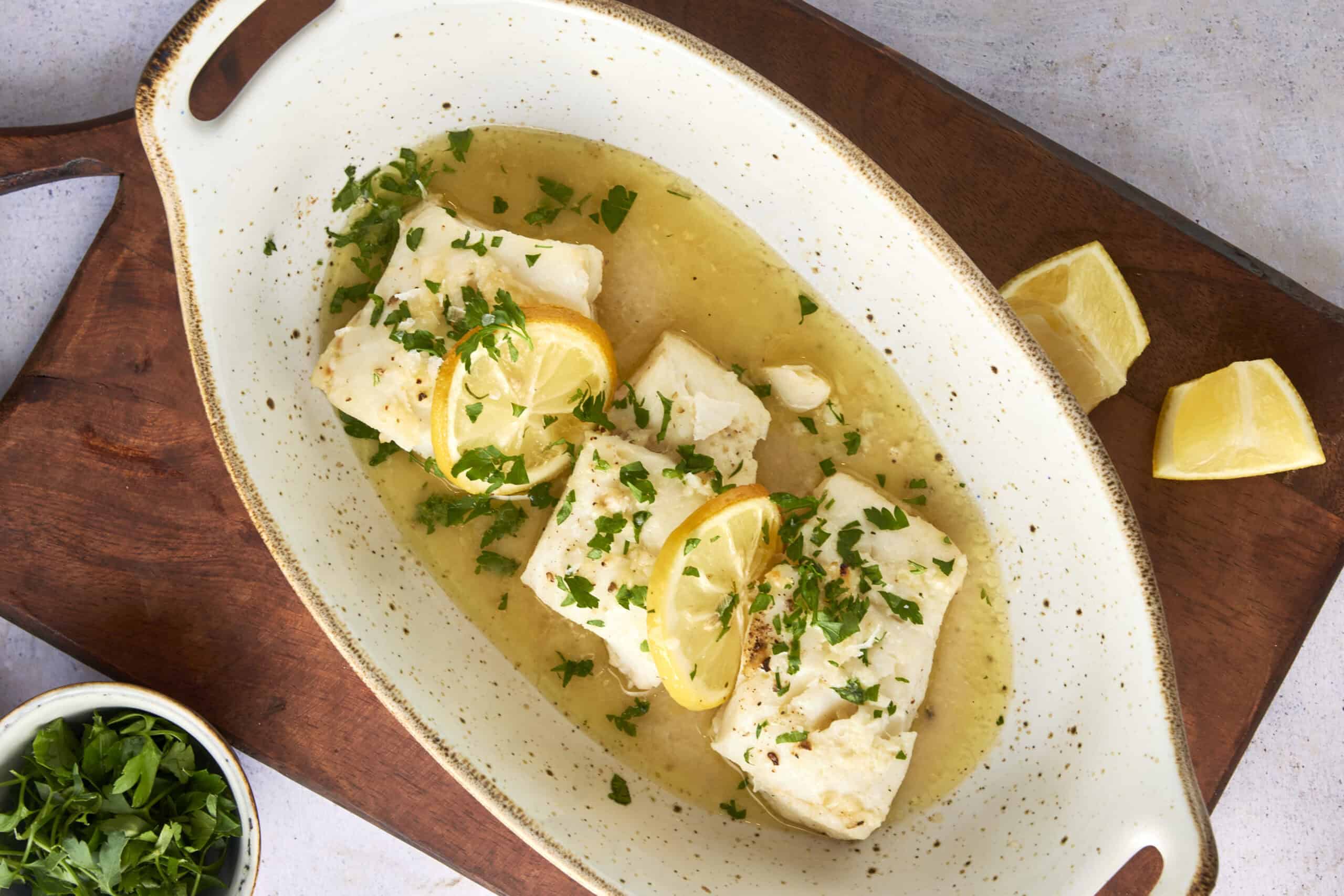 Great-Company Baked Cod - Hey Recipe