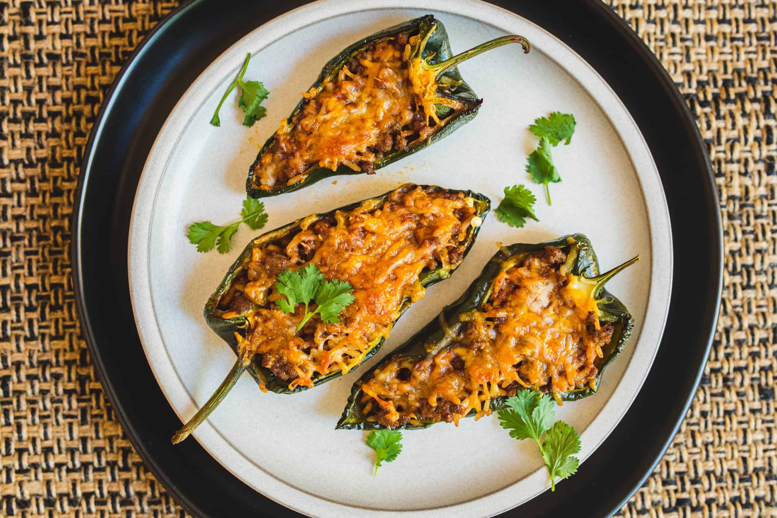 Stuffed Poblanos - Hey Recipe