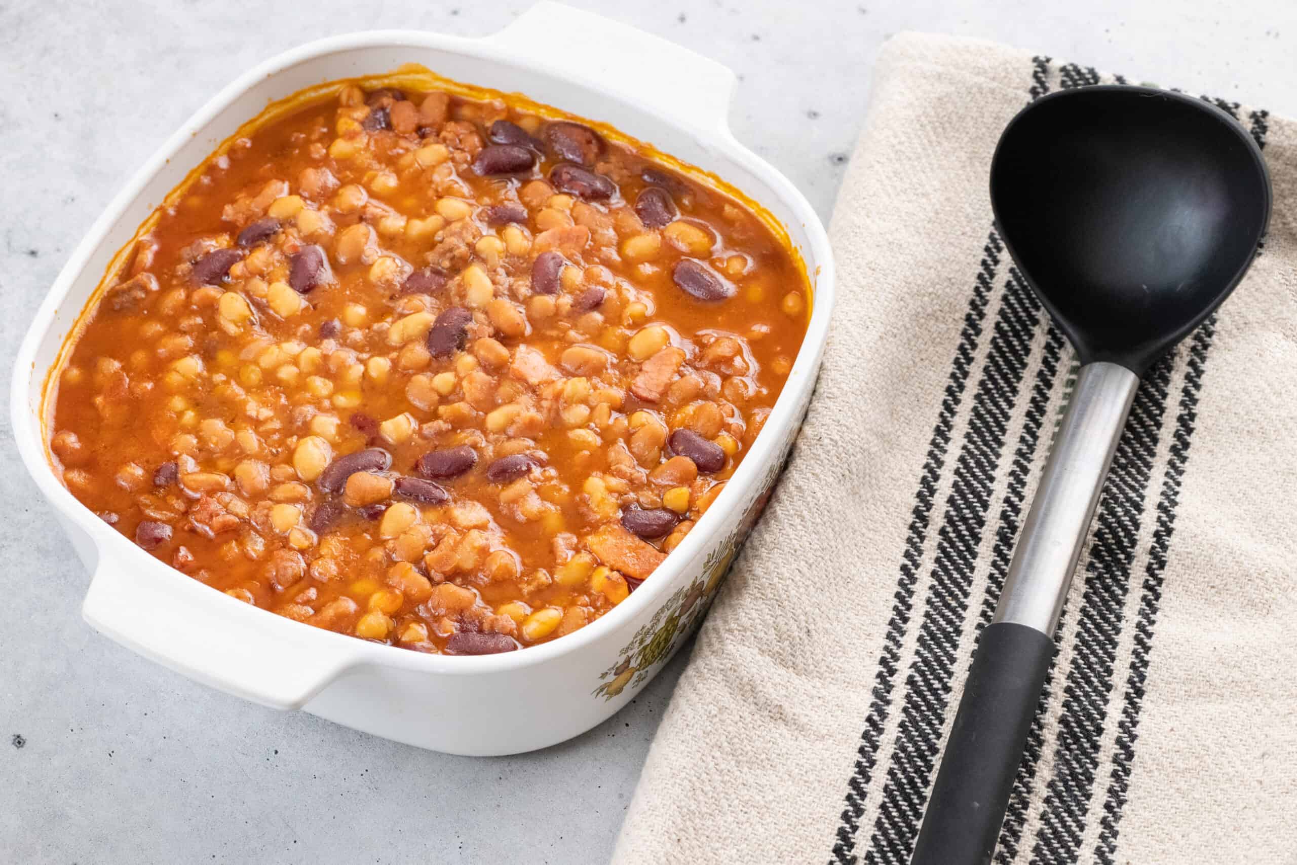 Heybeans Backyard Three Bean Bake - Hey Recipe